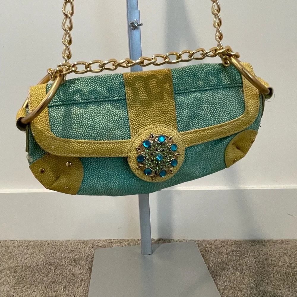 Squared by Sondra Roberts Jeweled Handbag‎